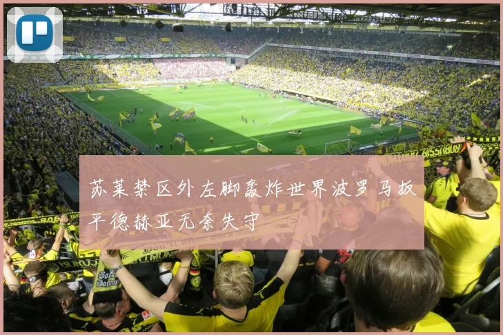 苏莱禁区外左脚轰炸世界波罗马扳平德赫亚无奈失守